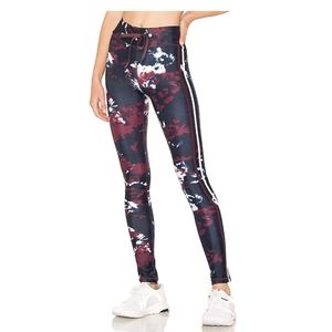 New Royal Tie Dye Yoga Pants